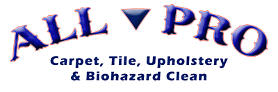 All-Pro Carpet, Tile, Upholstery & Biohazard Cleaning Logo